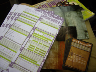 Illustration for article titled First look inside the Gamma World box